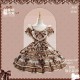 Mademoiselle Pearl Bow Rabbit Tops Blouses Aprons Skirts JSKs and Ops(Reservation/Full Payment Without Shipping)